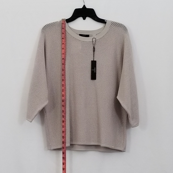 Tahari Mesh Sweater! - Picture 3 of 8